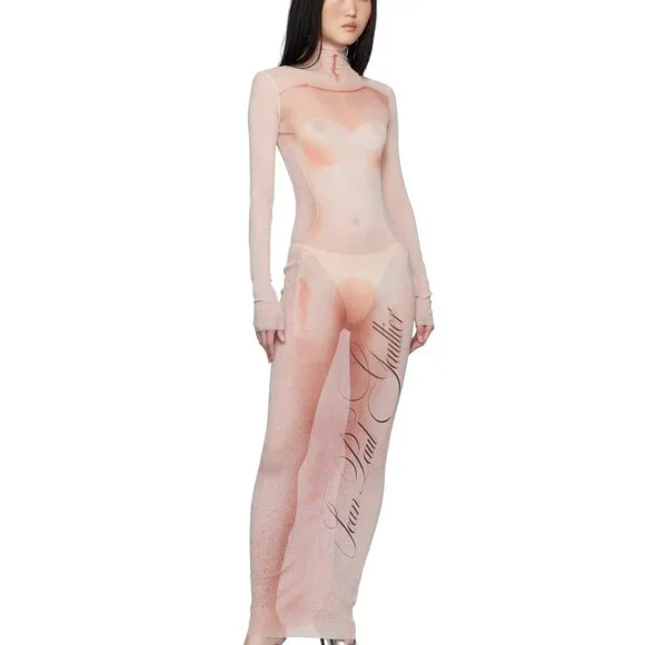 Jean Paul Gaultier 'Le Classique' Long Maxi Dress - Picture 4 of 4